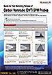 Guide for Test Marketing Release of Carbon Nanotube (CNT) SPM Probes