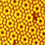 STM image in 11Tesla at 400mK by USM-1300S 3He -- USM-1300 Sample 2