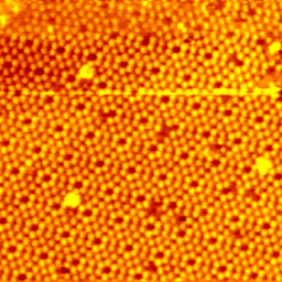AFM Image of Si (111) surface by HS-2000