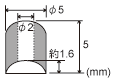 scale of Insulator: Bead type